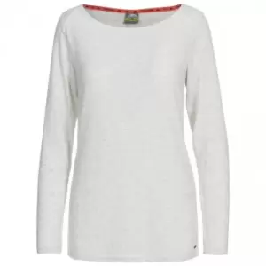 Image of Trespass Womens Daintree Long Sleeved T Shirt (XXL) (White Marl)