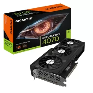 Image of Gigabyte GV-N4070WF3OC-12GD graphics card NVIDIA GeForce RTX 4070...