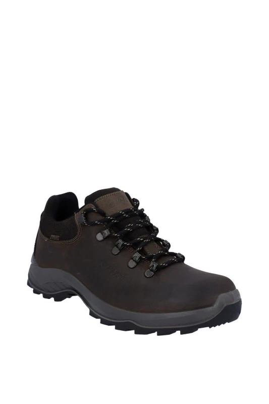Image of Hi-Tec Hi-Tec Men 'Walk Lite Camino Ultra' Mens Hiking Shoes in Brown Size: 9 Brown 9 Male 5013342127330