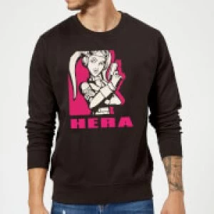 Image of Star Wars Rebels Hera Sweatshirt - Black - XL