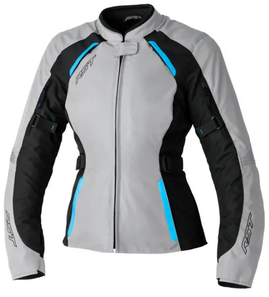 Image of RST Ava CE Textile Jacket Lady Gray Blue Black 14