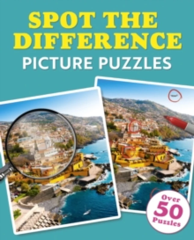 Image of Spot the Difference Picture Puzzles : Over 50 Puzzles Paperback / softback