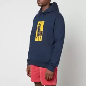 Image of Polo Ralph Lauren Graphic Cotton-Blend Fleece Hoodie - S