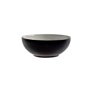 Image of Denby Everyday Black Pepper Coupe Cereal Bowl