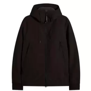 Image of CP COMPANY Goggle Softshell Jacket - Black