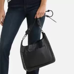 Image of Ikks POSTMAN ROCK MEDIUM womens Shoulder Bag in Black - Sizes One size