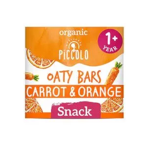 Image of Piccolo Organic Mighty Bar Apple, Carrot Orange 6 x 20g