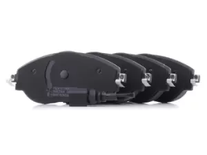 Image of RIDEX Brake pad set VW,AUDI,SKODA 402B0549 3Q0698151B,5Q0698151G,8V0698151C 3Q0698151B,5Q0698151G,3Q0698151B,5Q0698151G,3C0698151E,3C0698151F