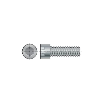 Image of M8X40 Skt Head Cap Screw Fully Threaded (GR-12.9)- you get 5 - Qualfast