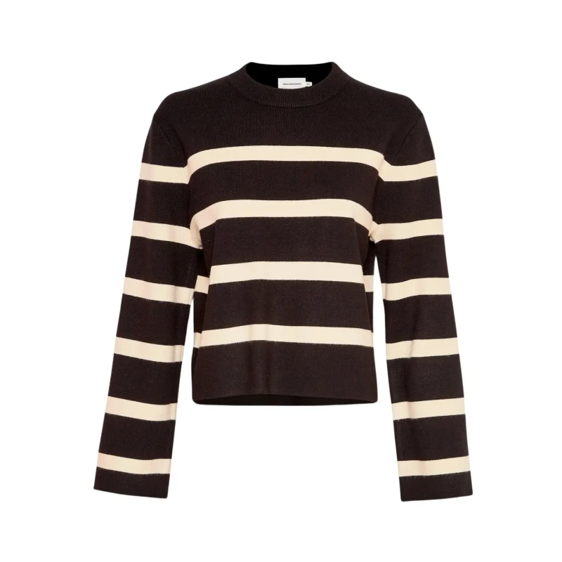 Image of moss copenhagen Woman sweater Moss Copenhagen Ginnette East STP Noir Female XS/S