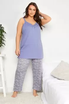 Image of Wide Leg Pyjama Set