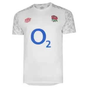 Image of Umbro England Rugby Gym T Shirt Mens - White