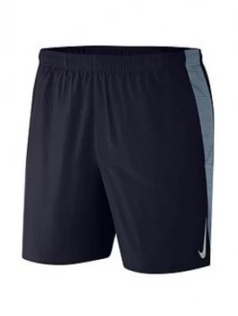 Image of Nike Challenger 2 In 1 Running Shorts - Navy