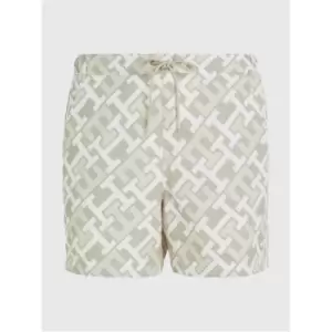 Image of Tommy Hilfiger Sf Medium Drawstring Print - Beige