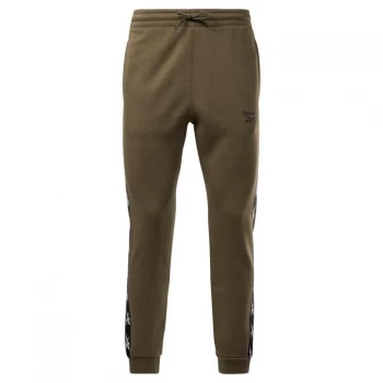 Image of Reebok Training Essentials Tape Jogger Joggers Mens - Army Green