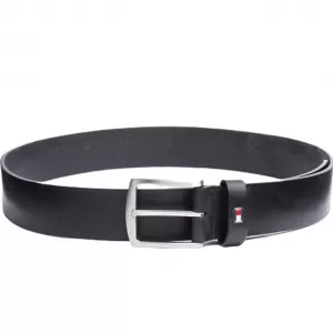 Image of Tommy Hilfiger Mens New Denton 4.0 Leather Belt - Black - 105cm