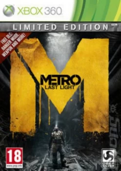 Image of Metro Last Light Limited Edition Xbox 360 Game