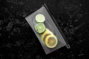 Image of 500ml Reusable Food Bag with Leakproof and Airtight Seal, BPA-Free Silicone