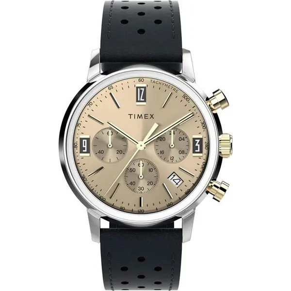Image of Timex Timex Watch TW2W10000 - Two tone, Bronze and Brown One Size