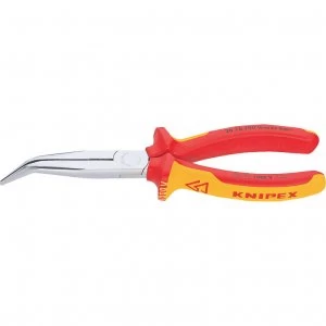 Image of Knipex Angled Long Nose Pliers 200mm