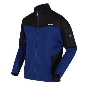 Image of Regatta Highton II Full Zip Fleece Jacket - SurfSpry/Blk
