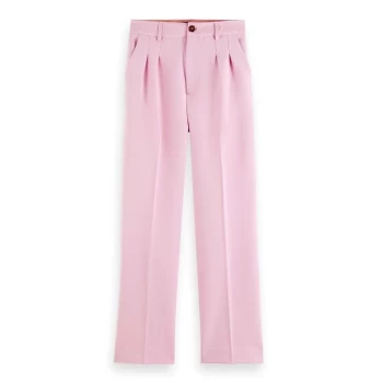 Image of Scotch and Soda High Rise Trousers - Pink