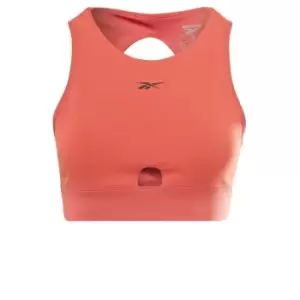 Image of Reebok Studio Beyond the Sweat Crop Top Womens - Orange