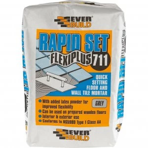 Image of Everbuild Rapid Set Flexiplus Tile Adhesive 20KG