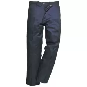 Image of Portwest Mens Preston Workwear Trousers (2885) / Pants (46 x Regular) (Navy)