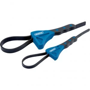 Image of Draper 2 Piece Soft Grip Strap Wrench Set