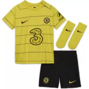 Image of Nike Chelsea Away Baby Kit 2021 2022 - Yellow