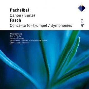 Image of Canon Suites/concerto for Trumpet 2 Symphonies Paillard by Johann Pachelbel CD Album