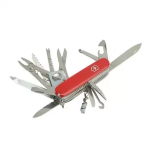Image of Victorinox SwissChamp Swiss Army Knife Red with Pouch Blister Pack