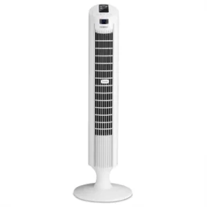 Image of Tower Fan White 84cm with Remote Control