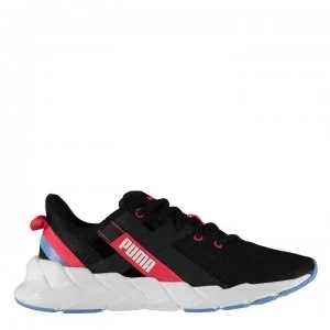 Image of Puma Weave XT Trainers Ladies - Black/Pink