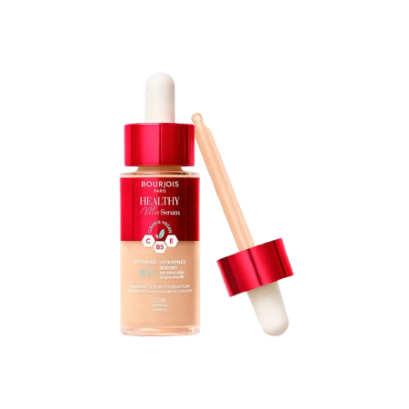 Image of Bourjois Paris Healthy Mix Serum Foundation Makeup Base 52W - 30ml BOU-30