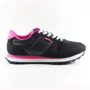 Image of Levis Alex Runner Trainers - Black