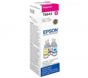 Image of Epson EcoTank T6643 Magenta Ink Bottle