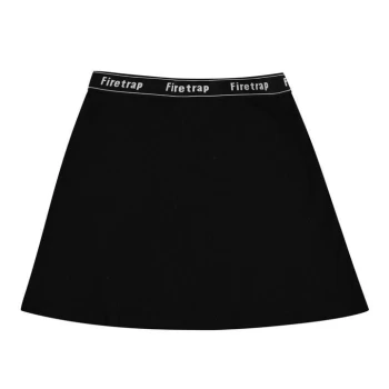 Image of Firetrap Jaq Skater Skirt Girls - Jet Black