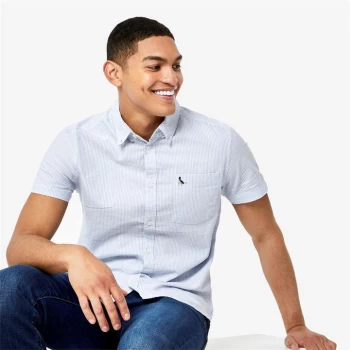 Image of Jack Wills Stableton Stripe Oxford Shirt - Blue