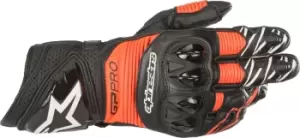 Image of Alpinestars GP PRO R3 Motorcycle Gloves, black-red, Size 2XL, black-red, Size 2XL