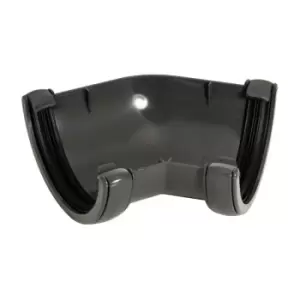 Image of HALF ROUND 45 DEGREE ANGLE AG - Anthracite Grey