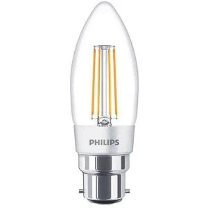 Image of Philips 2W LEDCandle B22 BC Candle Very Warm White - 76690300