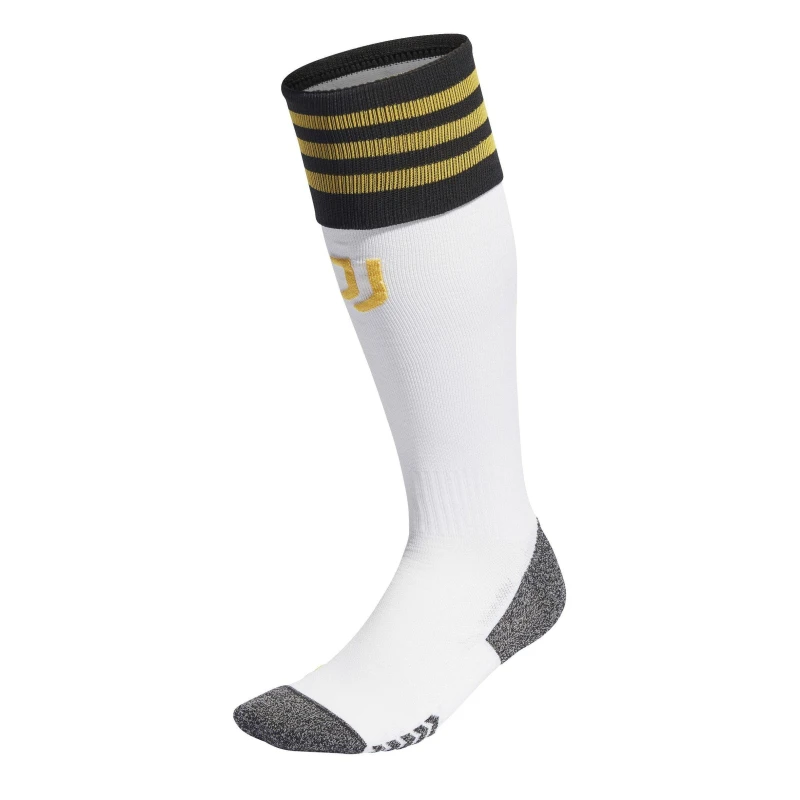Image of adidas Juventus Home Socks 2023 2024 Womens - White White 4 -8