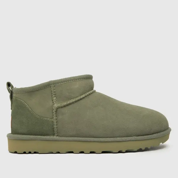 Image of UGG classic ultra mini boots in shaded clover