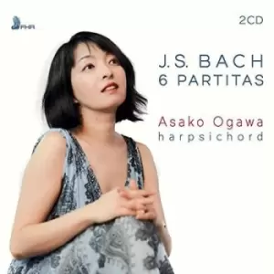 Image of JS Bach 6 Partitas by Johann Sebastian Bach CD Album