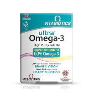 Image of Vitabiotics Ultra Omega-3 x 60