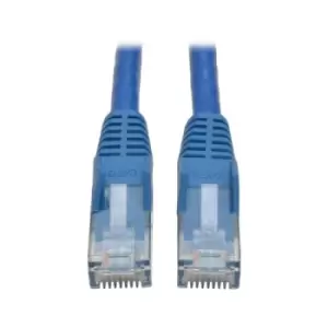 Image of Tripp Lite N201-006-BL Cat6 Gigabit Snagless Molded (UTP) Ethernet Cable (RJ45 M/M) Blue 6 ft. (1.83 m)