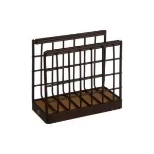 Image of Bronze Coated Metal Napkin Holder