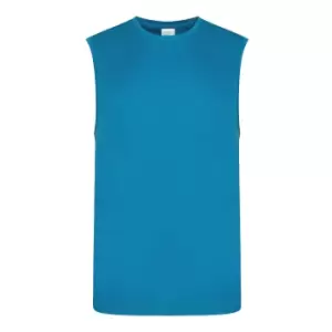 Image of AWDis Just Cool Mens Smooth Sports Vest (S) (Sapphire Blue)